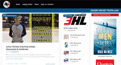 Desktop Screenshot of juniorhockeytruth.com