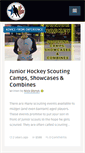 Mobile Screenshot of juniorhockeytruth.com